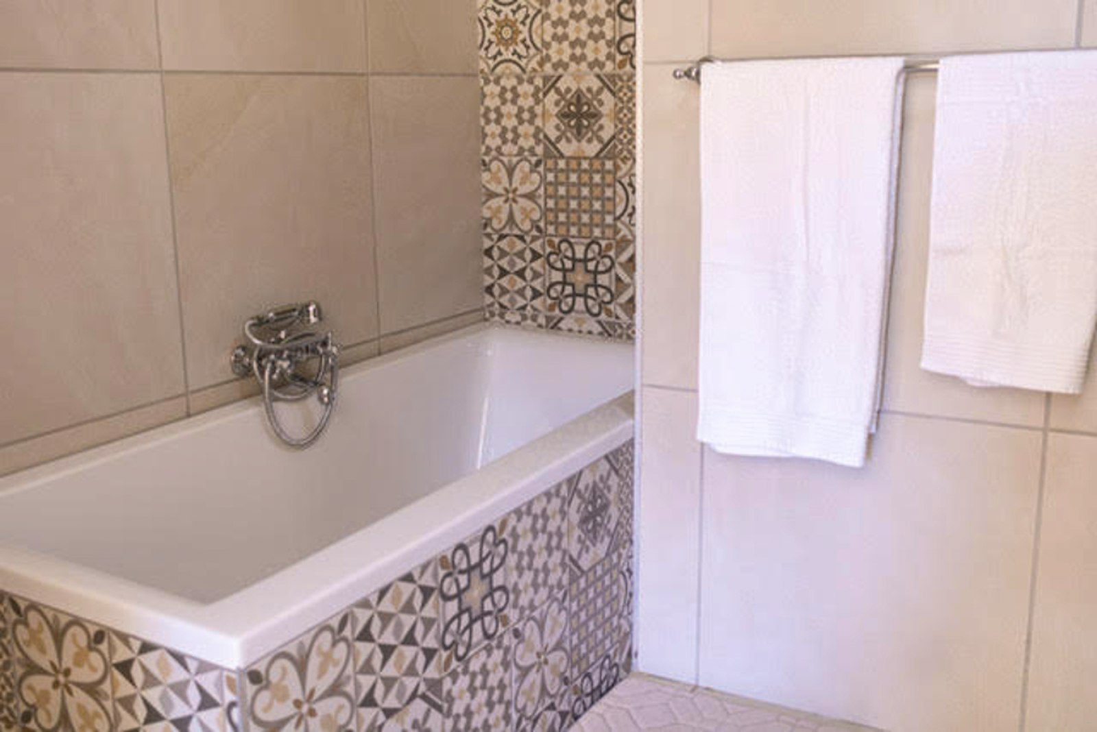 Bath with fresh towels